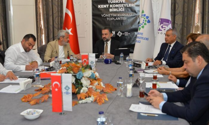 Türkiye Kent Konseyi Birliği Yönetim Kurulu Toplantısı Gerçekleşti