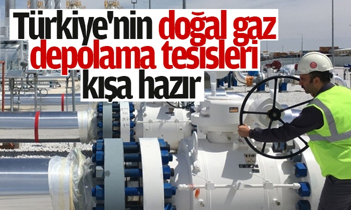 Türkiye’nin doğal gaz depolama tesisleri kışa hazır