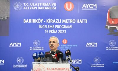 Bakırköy- Kirazlı Metro Hattı’nı Şubat 2024’te hizmete açacağız