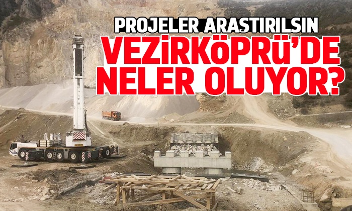 Bayburtlu: Vezirköprü’de yürütülen projeler araştırılsın