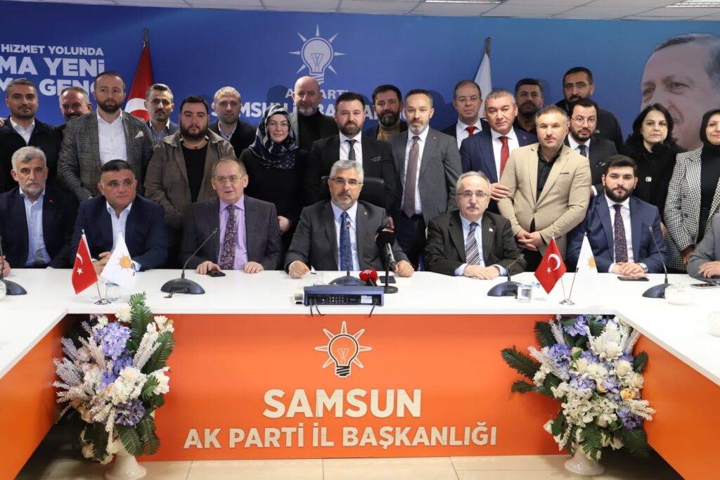 Ak Parti Samsun İl Başkanı Ersan Aksu, istifasını açıkladı!