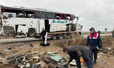 Mersin’de otobüs Kazası: 1 ölü 18 yaralı
