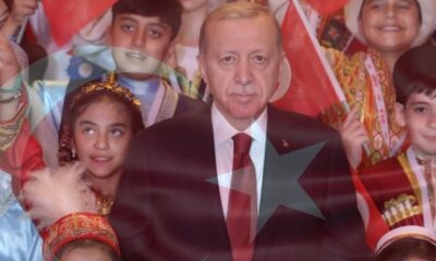 Erdoğan Beştepe’de “Türk Dünyası Çocuklarını” ağırladı