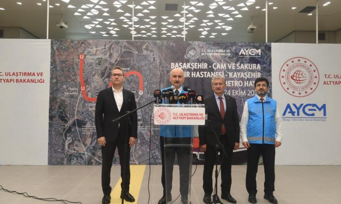 Bakan Karaismailoğlu: Başakşehir-Kayaşehir metromuzun son aşamasına geldik