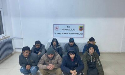 Ağrı’da 8 Afganistan uyruklu göçmen yakalandı