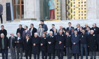 Eski bakan Yaşar Okuyan için Meclis’te cenaze töreni düzenlendi