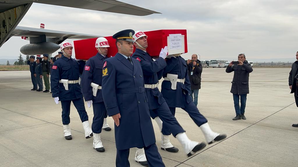 Şehit Uzman Çavuş Samet Aslan’ın cenazesi Amasya’da