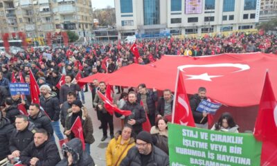 Staj ve Çıraklık Mağdurları İstanbul’da meydanlarda