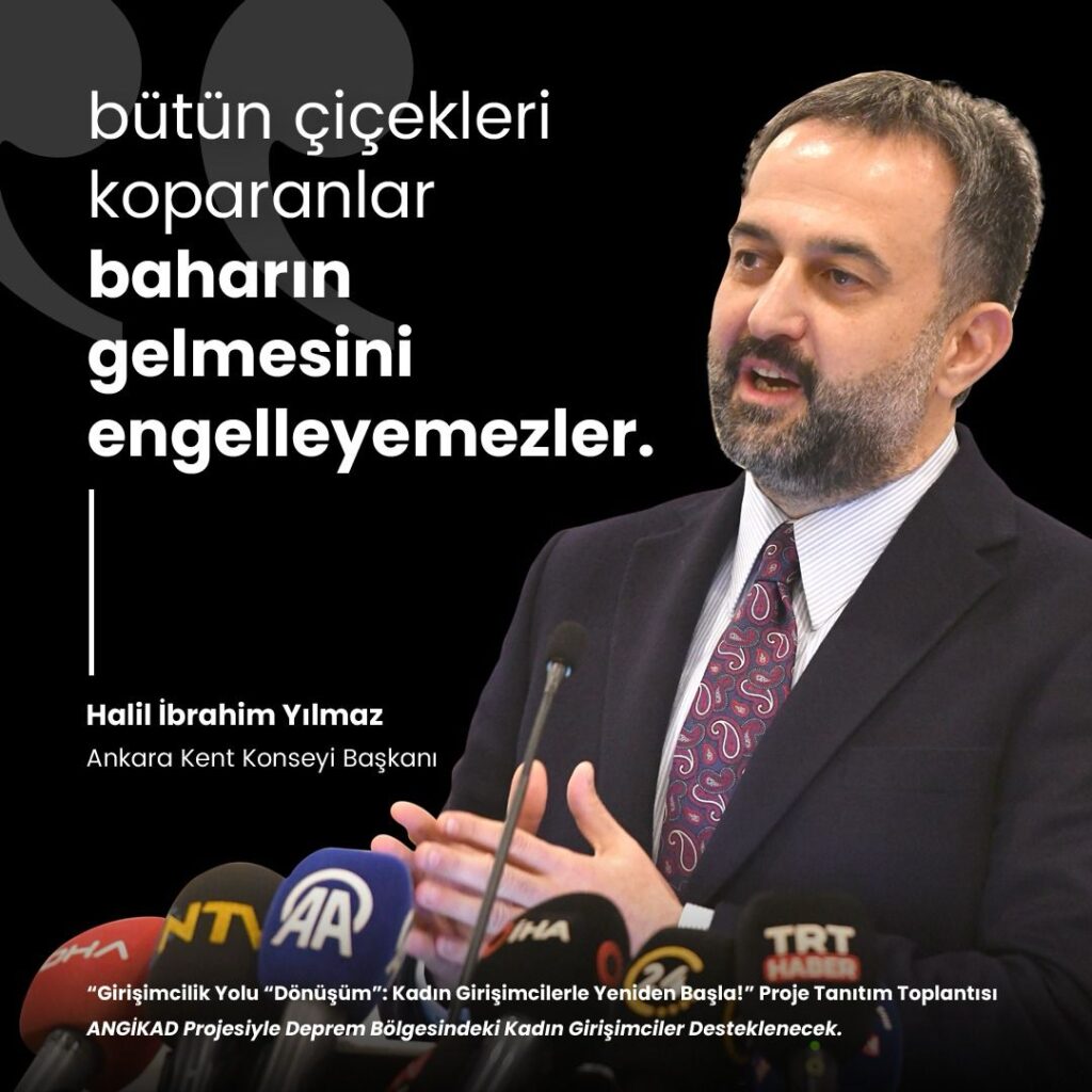 Kadın Girişimcilerle Yeniden Başla” Projesi tanıtıldı