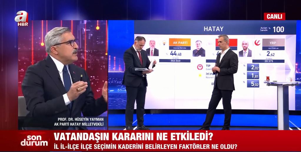 Yayman: Bu başarı Hatay’ın başarısıdır