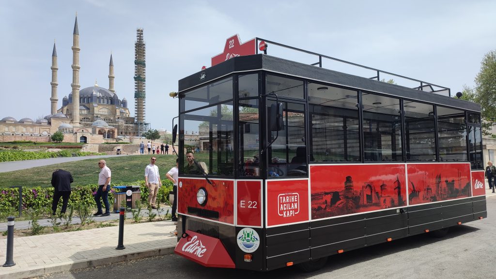 Edirne’de turistik gezi treni hizmete başladı