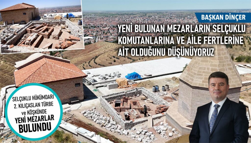 Aksaray’da Selçuklu Dönemine ait mezarlar bulundu