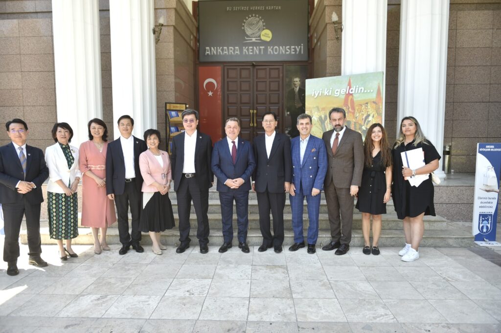 Çin heyeti, Ankara Kent Konseyi’nde