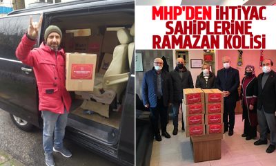 MHP’den ihtiyaç sahiplerine ramazan kolisi