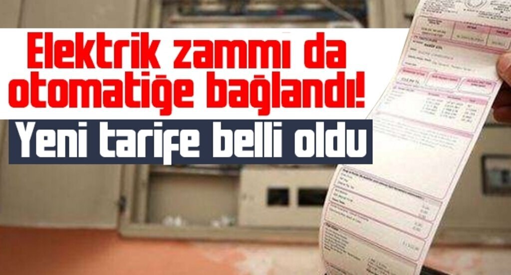 Yeni tarife belli oldu1