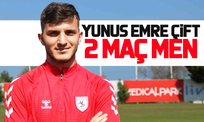 Yunus Emre Çift 2 maç men