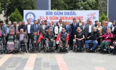 Gaziantep’te 103 engelliye tekerlekli sandalye