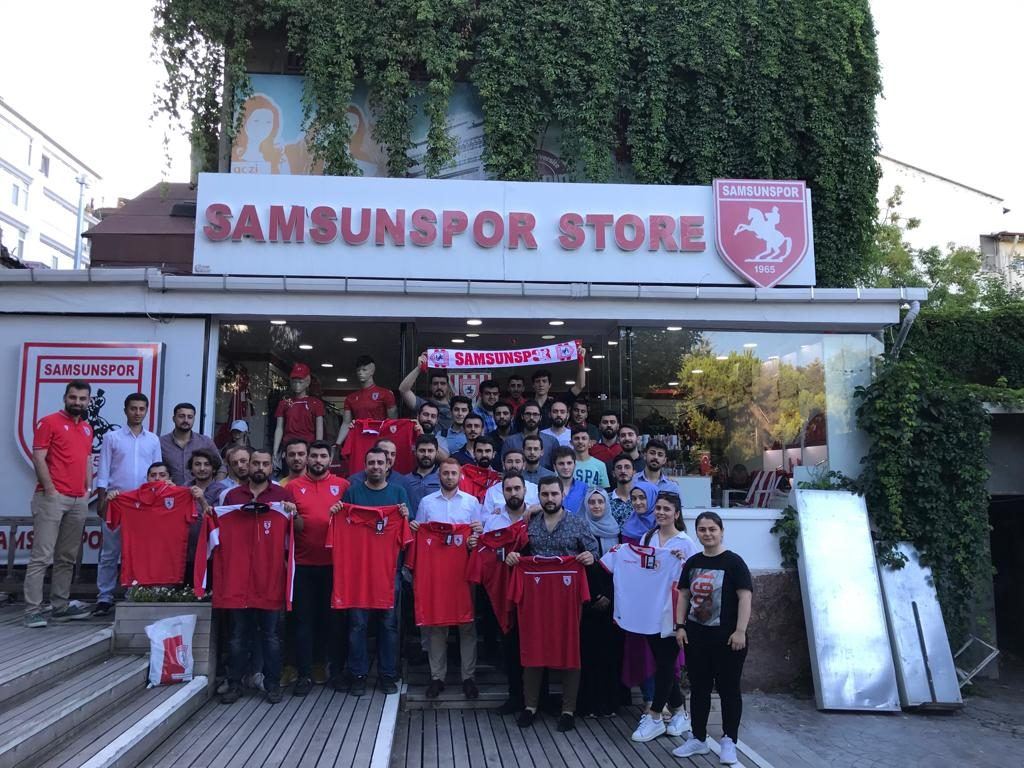 AK Parti Samsun İl Gençlik Kolları’dan Samsunspor’a destek