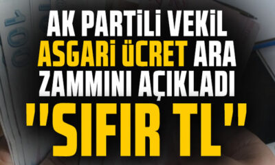 AK Parti’den asgari ücret açıklaması: Ara zamda çalışma yok