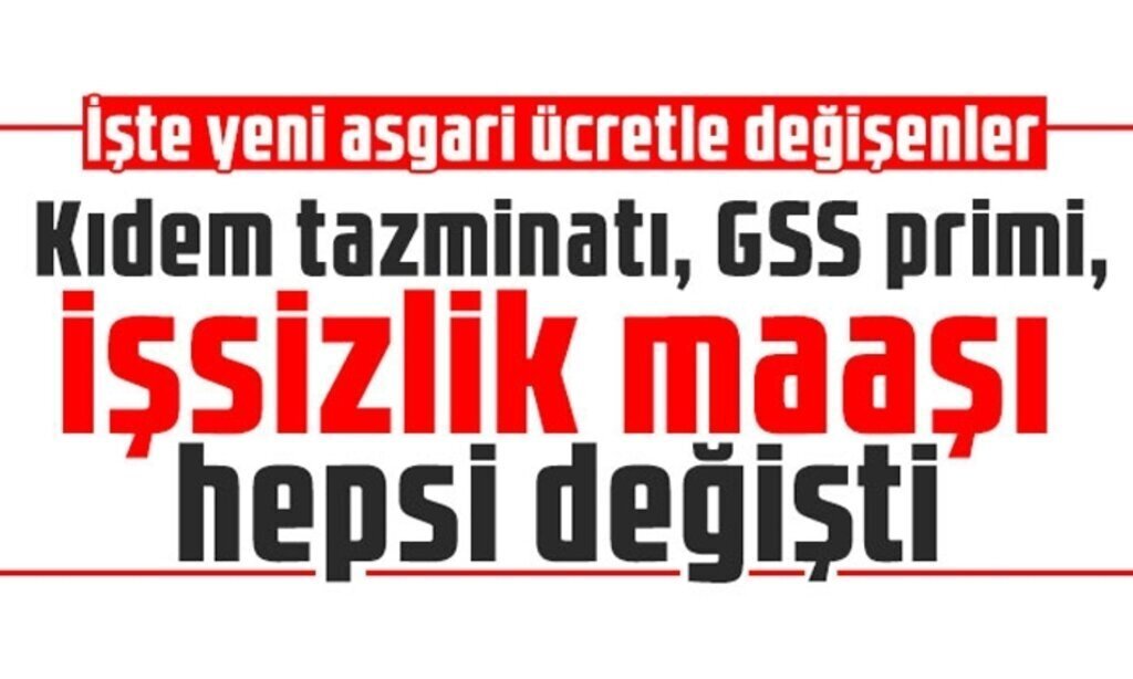 asgari ucret degisenler