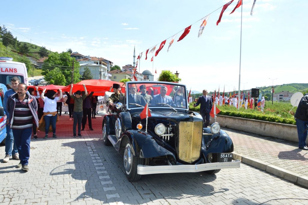 Atanın gelişi Havza’da temsil edildi