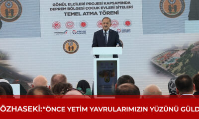 Önce yetim yavrularımızın yüzünü güldüreceğiz