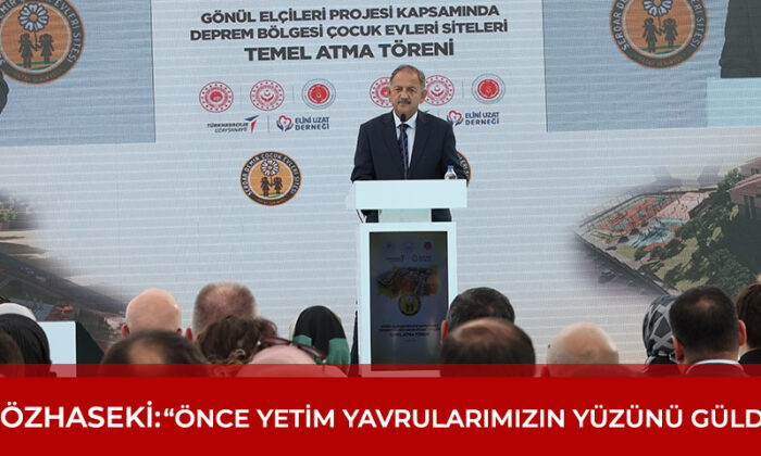 Önce yetim yavrularımızın yüzünü güldüreceğiz