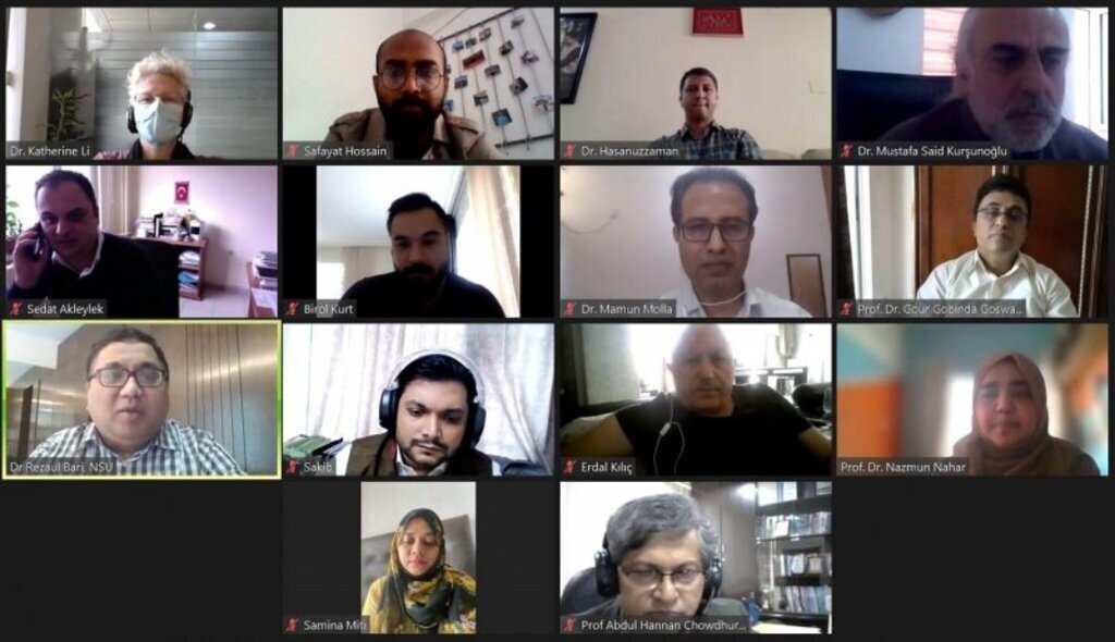 banglades north south universitesi is birligi toplantisi