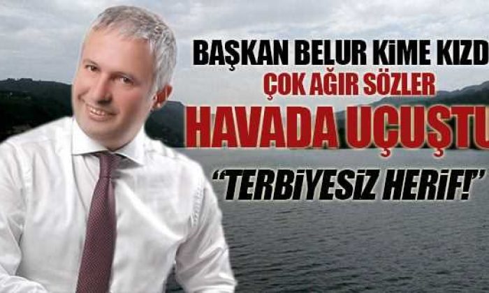 Ayvacık Belediye başkanı Mustafa Belur Fena Patladı!