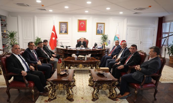 Genel Başkan Mustafa Işık Başkan Demirtaş’ı makamında ziyaret etti