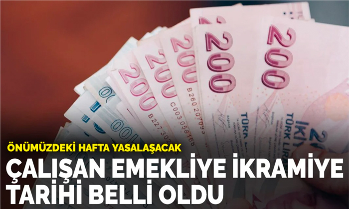 Çalışan emekliye ikramiye tarihi artık belli