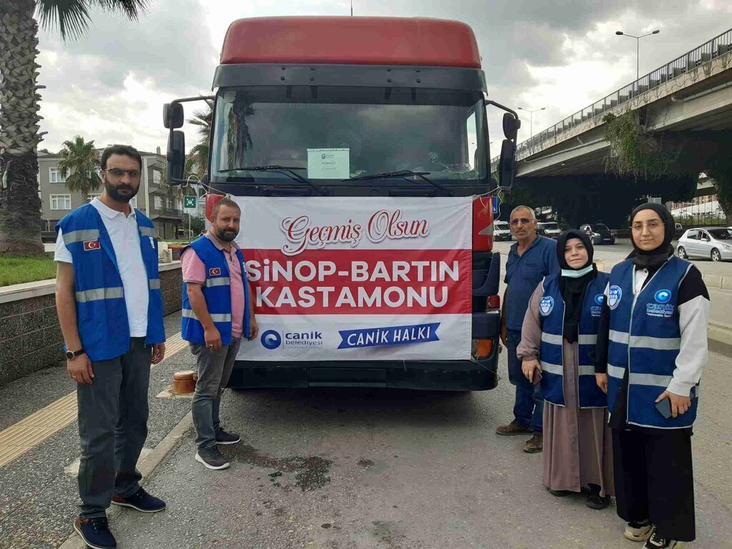 canik sinop yardim