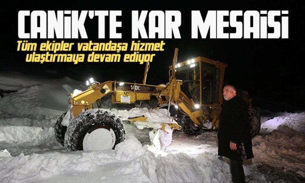 canikte kar mesaisi1