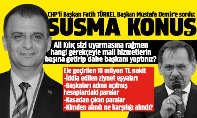 Türkel: Belediyedeki yolsuzluk iddiaları unutturulmaya çalışılıyor 