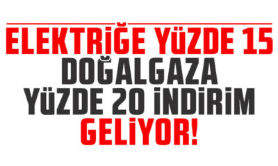 Erdoğan’dan elektrik ve doğalgaza seçim indirimi!