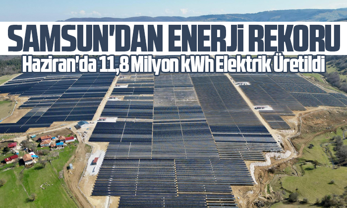 Samsun Büyükşehir Belediyesi’nden Yenilenebilir Enerji Atağı