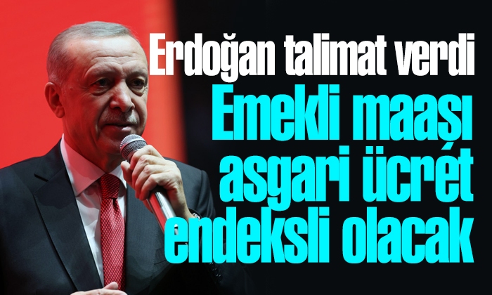 Erdoğan talimat verdi, emekli maaşına asgari ücret endeksli formül geliyor