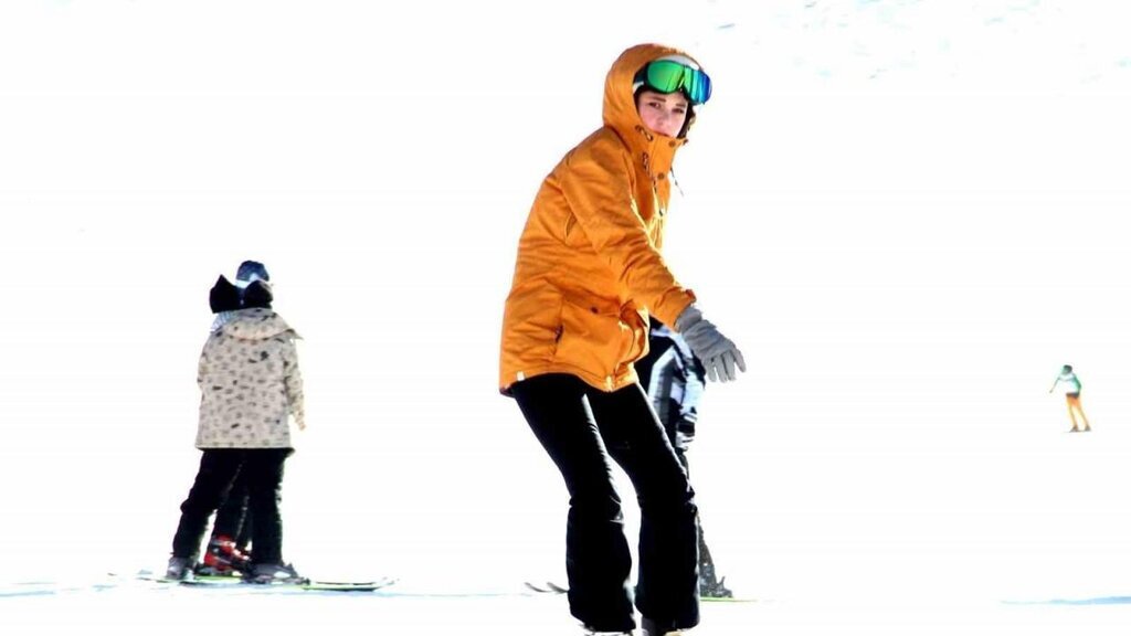 ergan dagi kayak merkezinde kayak sezonu suruyor