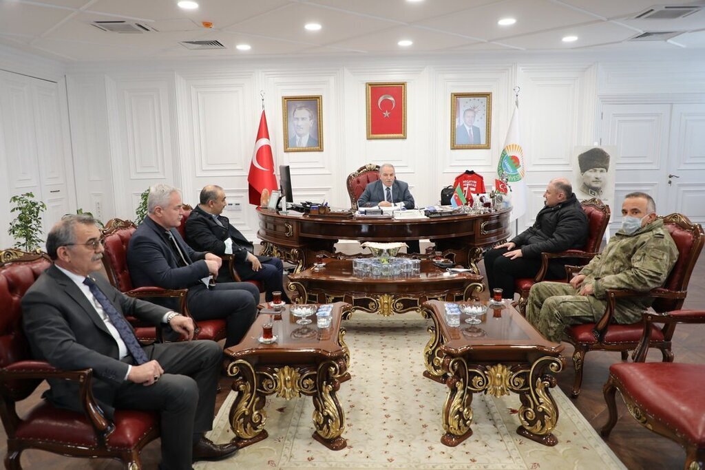 garnizon komutani necati baskana ziyaret