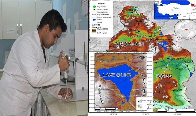 Genç bilim insanı Zariç, Çıldır Gölünde araştırma yaptı