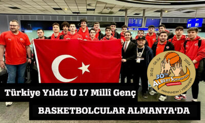 Türkiye Yıldız Milli Genç Basketbolcular Almanya’da