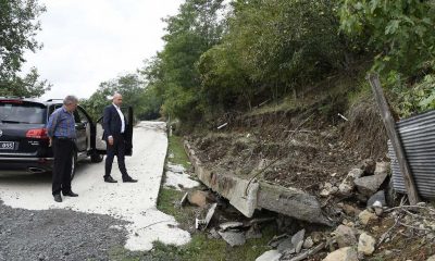 Başkan Togar aşırı yağışlardan etkilenen yerlerde incelemelerde bulundu