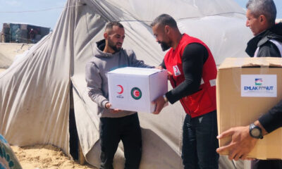 HAK-İŞ’in Yardımları Gazzeli kardeşlerimize ulaştırıldı