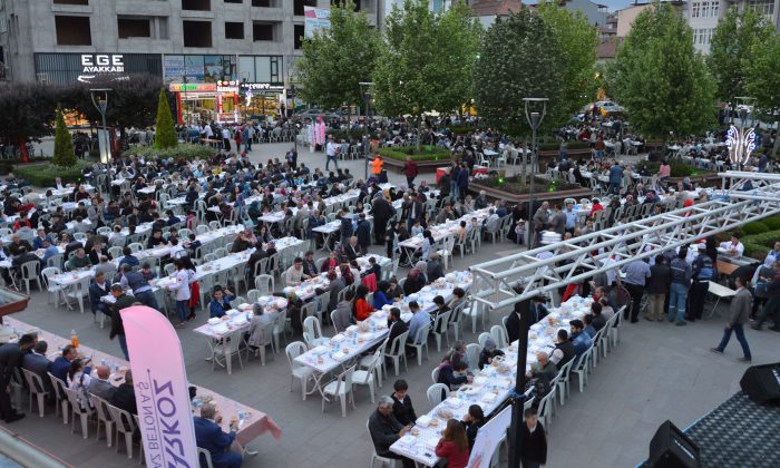 Havza’da 2bin 500 kişilik iftar