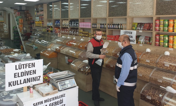 Samsun Büyükşehir Belediyesi zabıta ekipleri  denetimlerini sürdürüyor