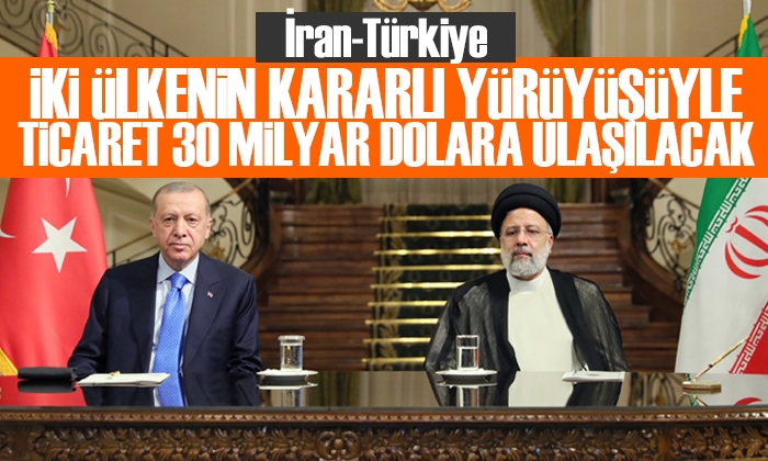 Erdoğan: İki ülkenin kararlı yürüyüşüyle biz 30 milyar dolara yine ulaşacağız