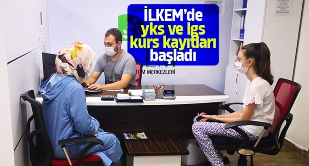 iLKEM’de yks ve lgs kurs kayitlari basladi