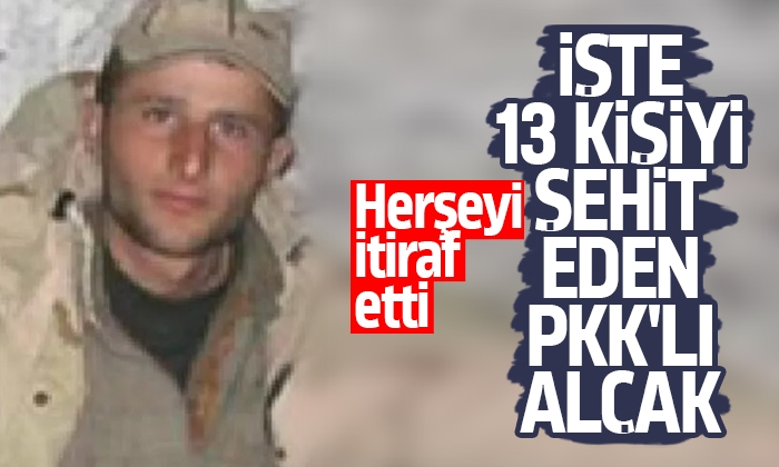 Gara’da 13 vatandaşı şehit eden teröristin kimliği belli oldu