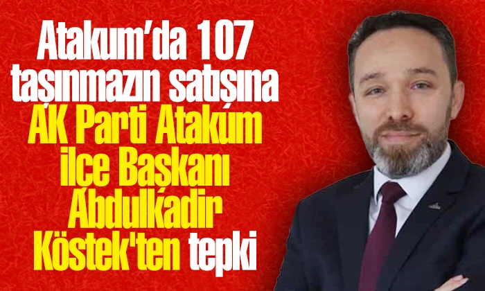 Atakum’da 107 taşınmazın satışına AK Parti ilçe başkanından tepki
