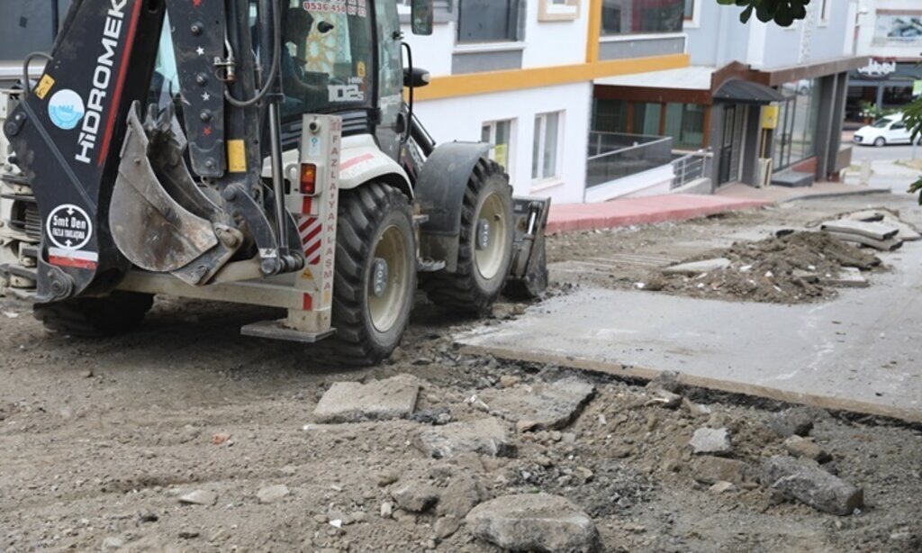 ilkadimda Asfalt calismalari Araliksiz Devam Ediyor